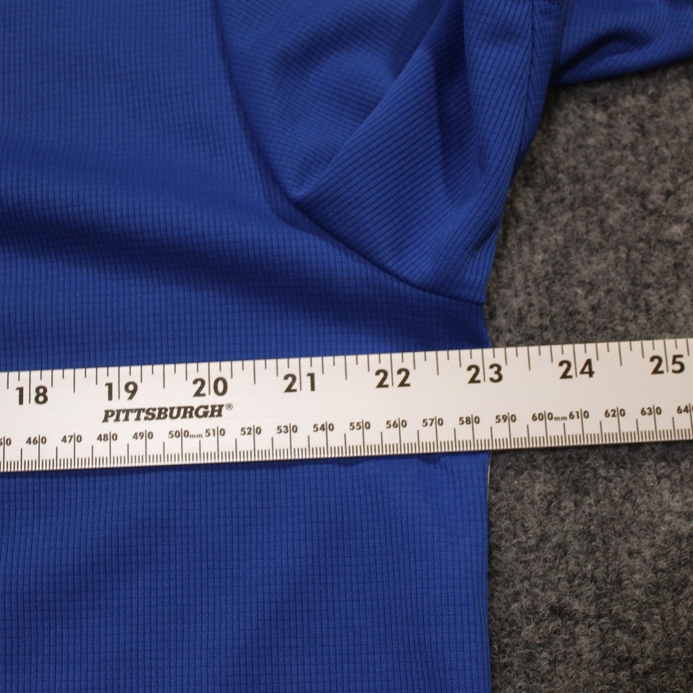 Nike‎ Mens Dri-FIT Polo Shirt Blue White Piping Short Sleeve SP120711HBS Large - Picture 7 of 9